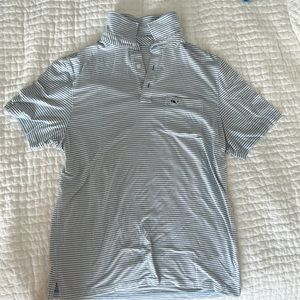 Vineyard Vines Edgartown Polo in blue stripes